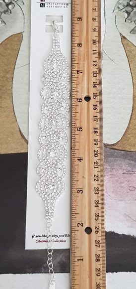 ♥️Silver Rhinestone Bracelet - Picture 3 of 6